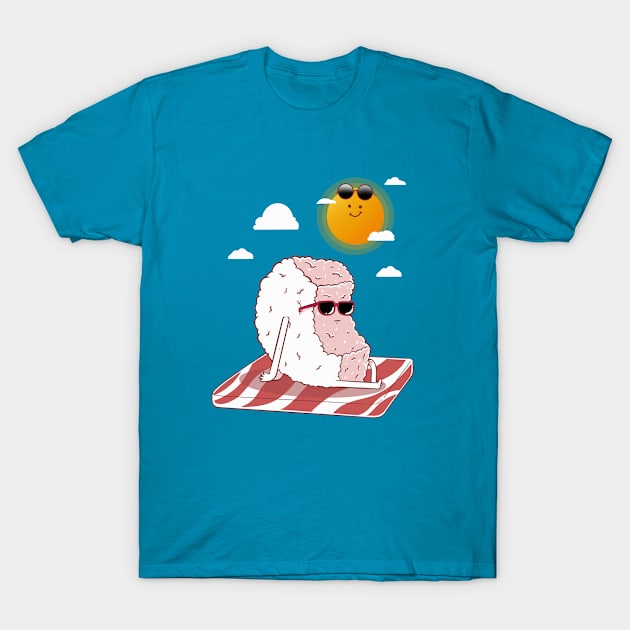 Summer Sushi T-Shirt by Artthree Studio